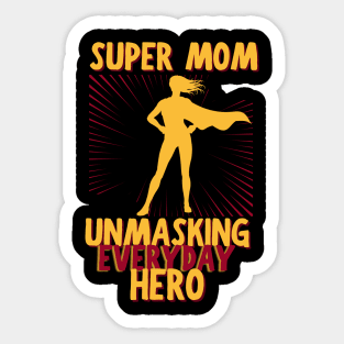 Super-mom Sticker